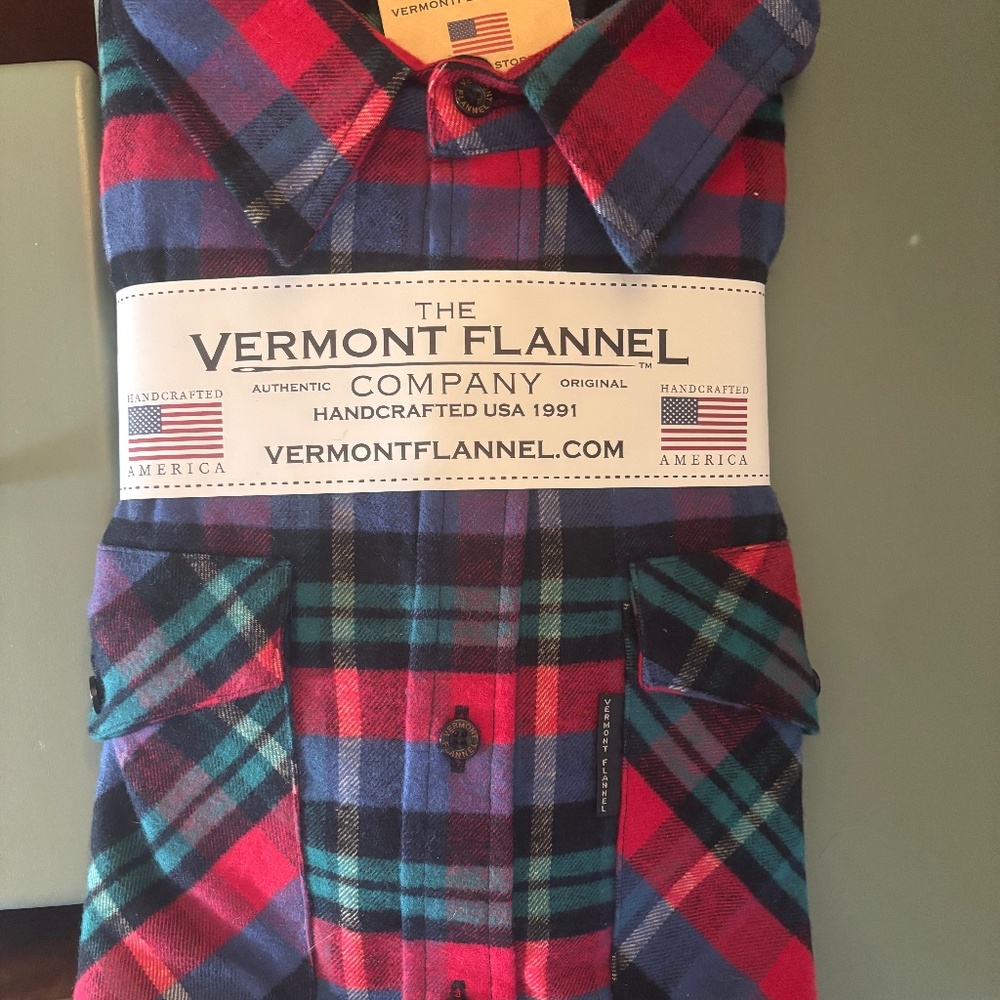 NWT Vermont Flannel